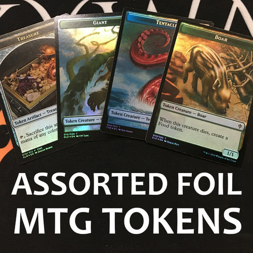 Assorted foil tokens - tokens, magic