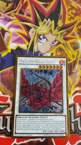 Carte dragon rose - carte,