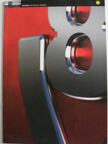 Brochure camion scania - camion, v8