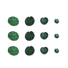  12 Pcs PU Simulation Feuille