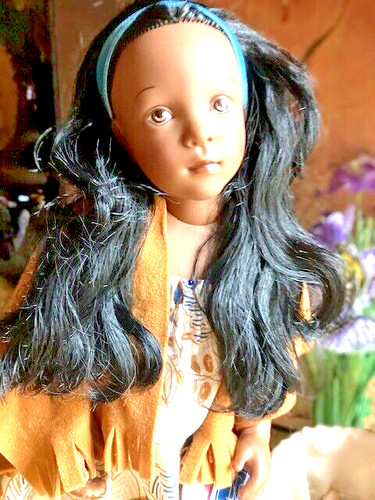 Poupee neuve petitcollin - poupee,