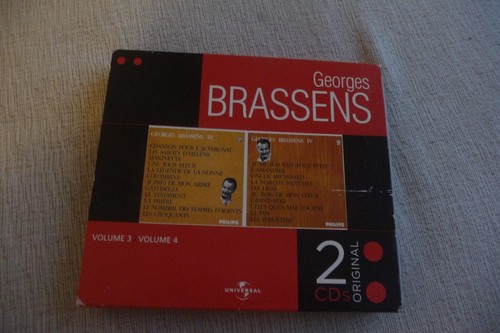 Coffret georges brassens 2cd - coffret,