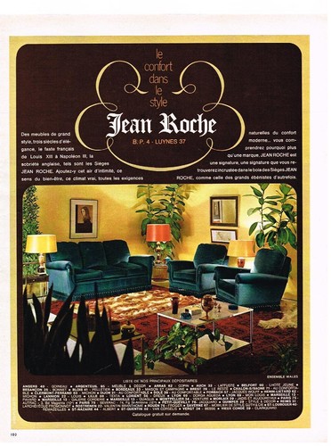 Publicite 1969 jean roche - 1969,