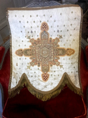 Ancienne bannière religieuse