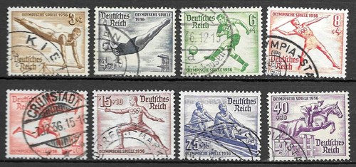 Timbres 1936 allemagne - 1936, 3e