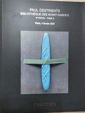 Paul Destribats : une bibliotheque des Avant-gardes, partie III, Christie's.