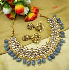 Parure Indienne gris bijou