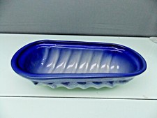 LOT 11 -GRES D'ALSACE - PETIT MOULE A BRIOCHE PEINT DECORATIF