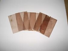 6 FEUILLES DE MICA NATUREL POUR POÊLE A BOIS OU AUTRE 37 X 59