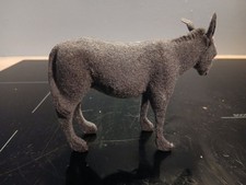 Ancien Santon Devineau "L'ANE" - - Très bon Etat Ht 8 Cm .Long  11 Cm 