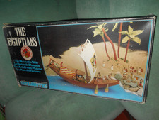 PETIT SOLDAT 1/72 EGYPTIAN EGYPTIENS BOITE VIDE DU BATEAU DU PHARAON ATLANTIC