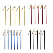 Lot de 5 piquets de tente à