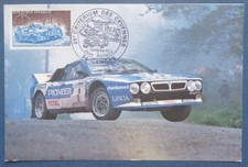 France carte avec cachet du