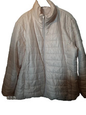 Doudoune femme beige clair