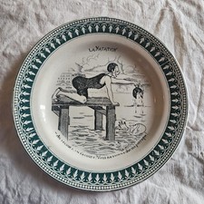 Assiette Parlante La Natation