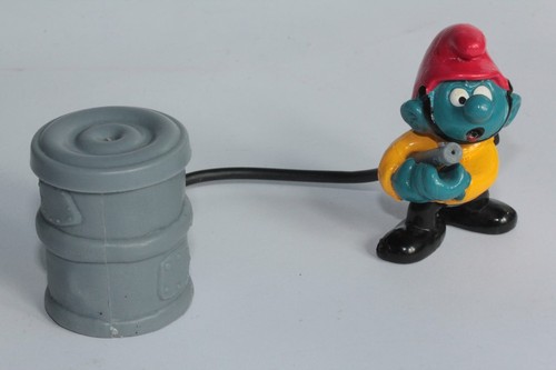 Figurine schtroumpf pompier - schtroumpf,