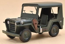 Figurine En Métal Du Modèle De Voiture Jeep Willys Quad Overland 1940