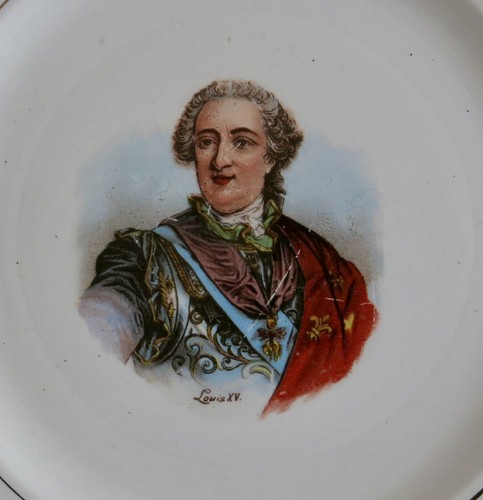 Louis assiette ancienne - louis, xv,
