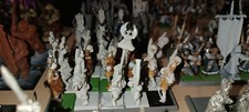 Warhammer Battle - Hauts Elfes - 15 Lions Blancs [Metal] OOP Classic 90s TOW