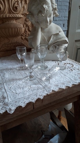 Anciens verres liqueurs - 5,