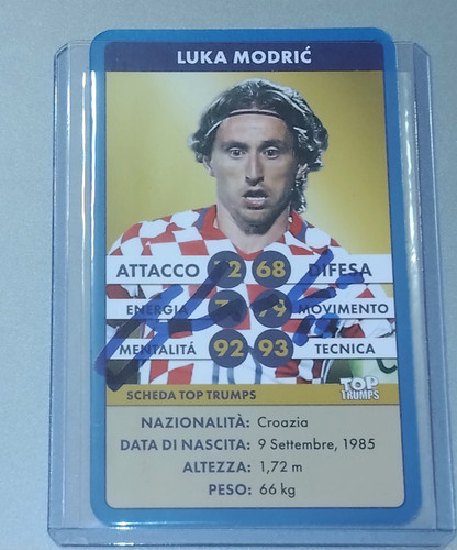 Autograph card luka - luka, ac