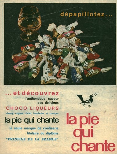 Publicité ancienne bonbons - , la