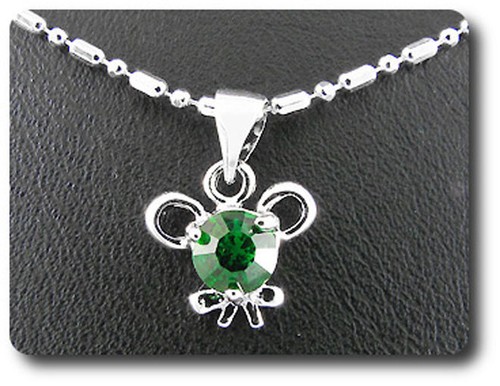 Pendentif emeraude mm - emeraude, 6