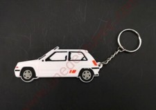 PORTE-CLÉ RENAULT SUPER 5 GT TURBO PHASE 2 BLANC NACRÉ - PANDA