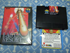 【Bon】NEO GEO AES ROM Last Resort MVS Convert Excellent avec étui papier utilisé