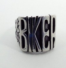 Bague Homme Biker Motard en