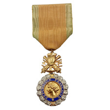 S23/11/25 (REF31166) Belle médaille militaire VALEUR DISCIPLINE FRENCH MEDAL