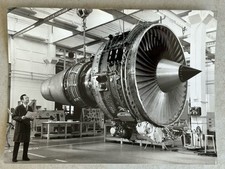 Photo Vintage Aviation Moteur Snecma Turboréacteur Avion Aeronautique