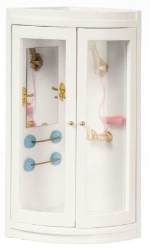 Cabine douche angle - cabine, d'angle