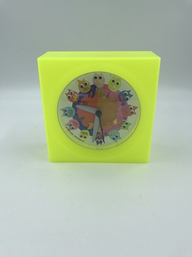 Horloge design deco fluo - design,