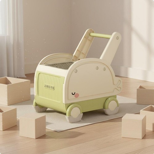 Coffre jouets roulettes - coffre,