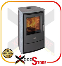 Poêle À Bois LOWENBERG Modèle ANNIKA Pierre Ollaire 10.8 kW - Mail Pour Remise