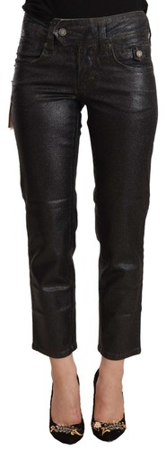 Pantalon cropped noir - pantalon,