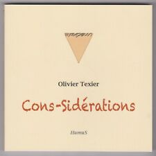 CONS-SIDERATIONS Olivier Texier érotique sexy illustré Humus