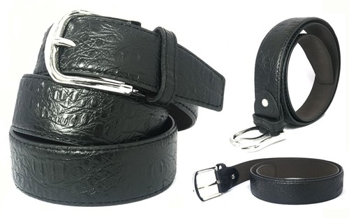 Nouveau ceinture cuir noir - ceinture, en