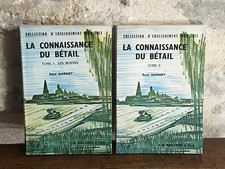 Livre "LA CONNAISSANCE DU BETAIL" Tomes 1 et 2. René MARMET