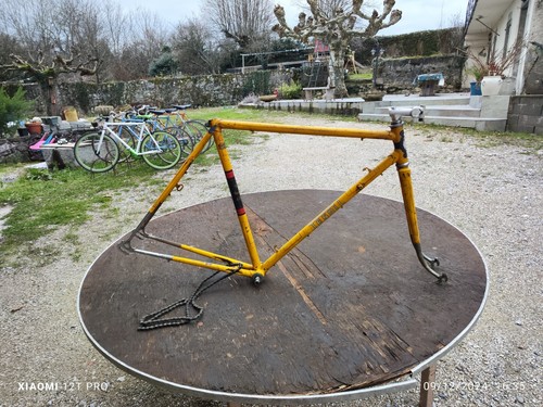 Cadre velo ancien - de,