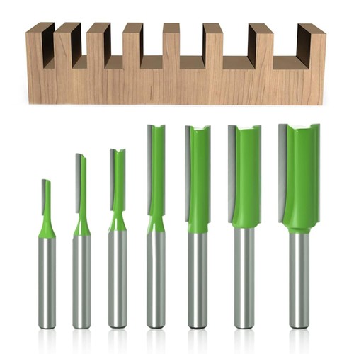 7pcs fraise droite - droite, à