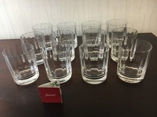 16 verres à whisky modèle Capri cristal Baccarat h : 9.5 cm(prix à la pièce )