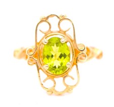 9ct Péridot or Jaune 1.00ct