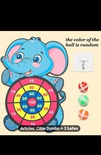 jeux enfants cible avec balle