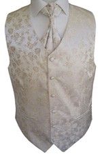 Beytnur Gilet Cravate Pochette de Mariage, Cravate N°16.1 Taille 44-62 &