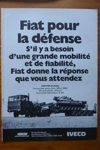 1980 pub fiat iveco - fiat, 320-45