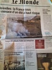 LE MONDE 10 juillet 2025 #
