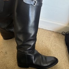 Hermes Jumping Boots Black