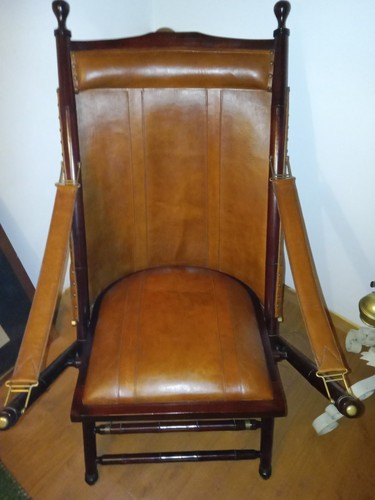 Palecek chair ottoman - &,